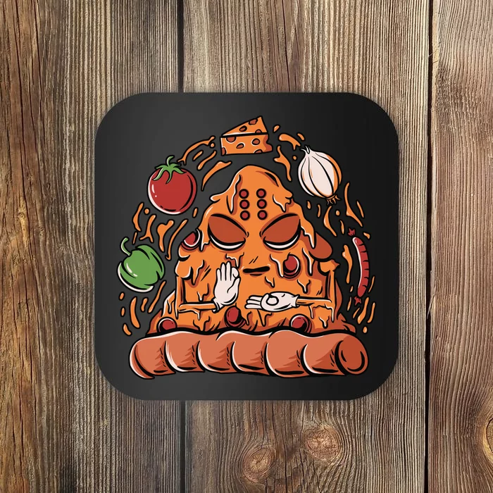 Pizza Warrior Coaster