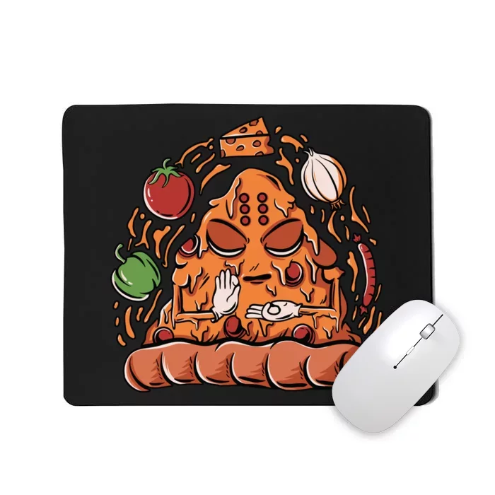 Pizza Warrior Mousepad