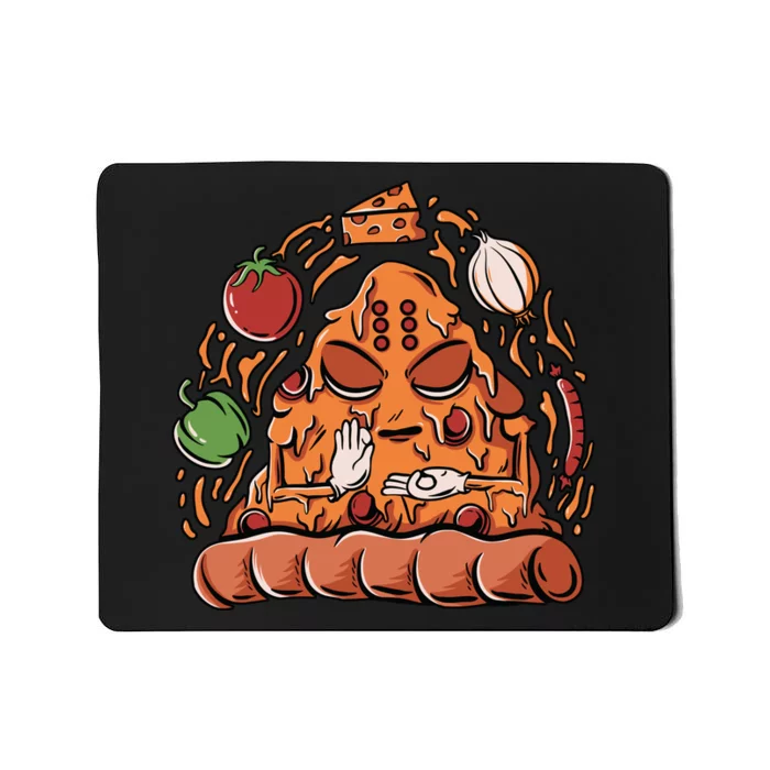 Pizza Warrior Mousepad