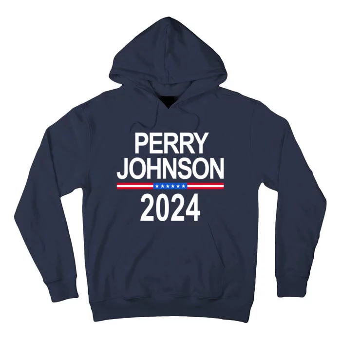 Perry Johnson 2024 Election Tall Hoodie