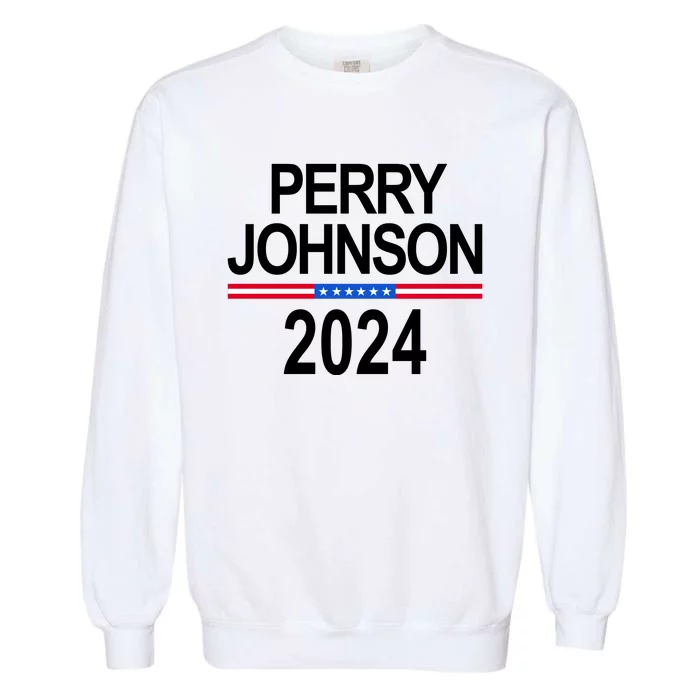 Perry Johnson 2024 Election Garment-Dyed Sweatshirt