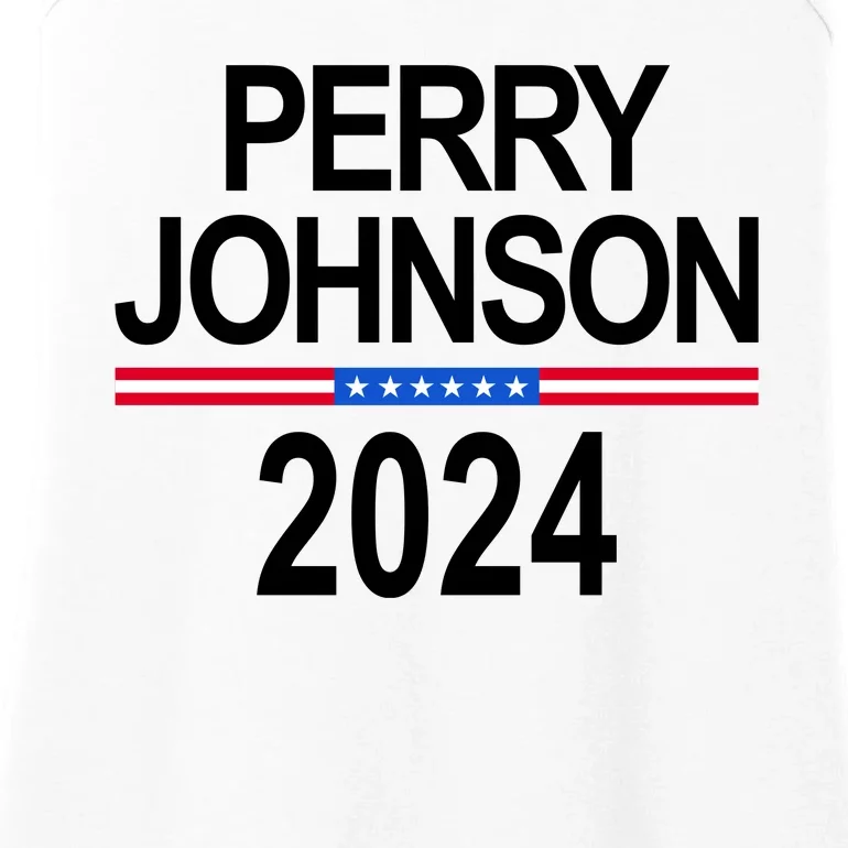 Perry Johnson 2024 Election Ladies Essential Tank