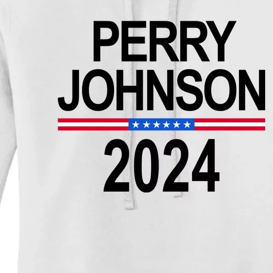 Perry Johnson 2024 Election Women's Pullover Hoodie