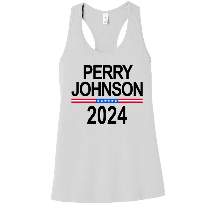 Perry Johnson 2024 Election Women's Racerback Tank