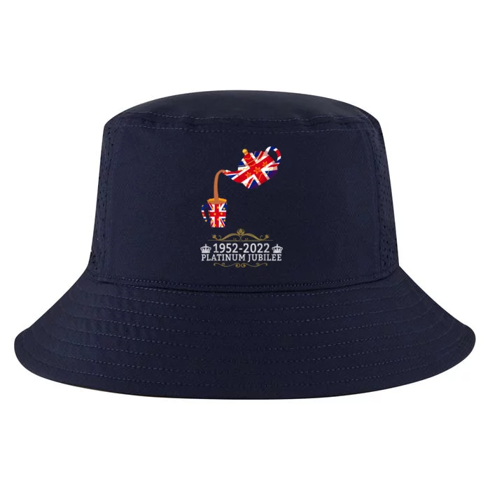 Platinum Jubilee 2022 Union Jack For Kids & Jubilee Teapot Cool Comfort Performance Bucket Hat