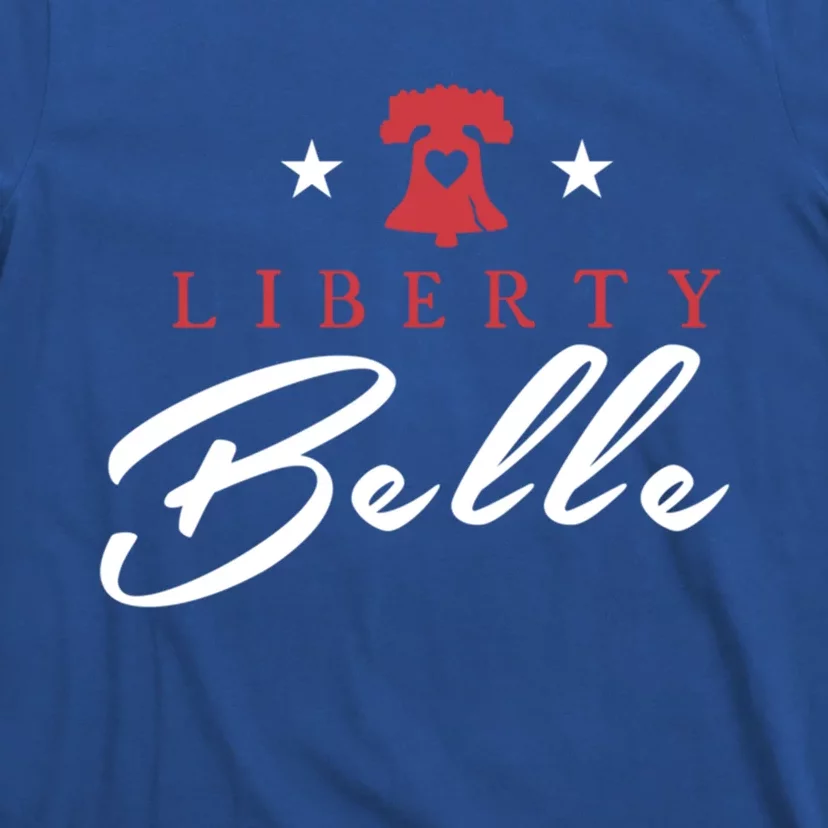 Patriotic July 4th Independence Day Liberty Belle Usa Party Gift T-Shirt