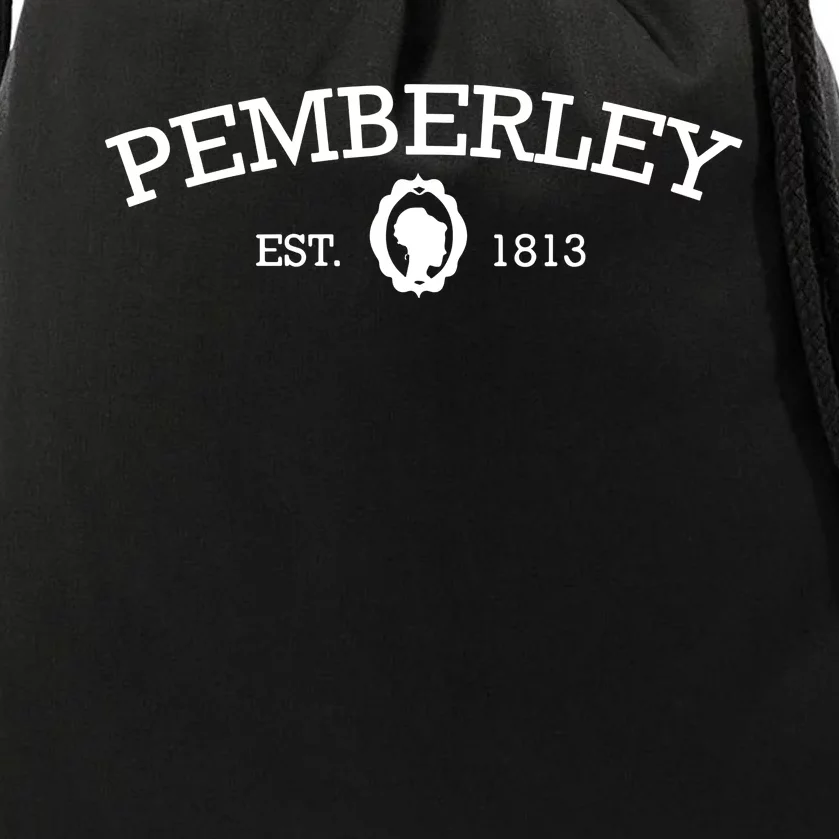 Pemberley Jane Austen Pride And Prejudice Drawstring Bag