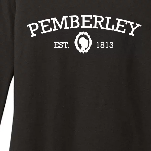 Pemberley Jane Austen Pride And Prejudice Womens CVC Long Sleeve Shirt