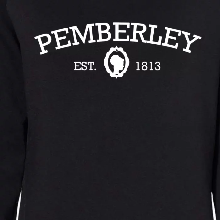 Pemberley Jane Austen Pride And Prejudice Womens California Wash Sweatshirt