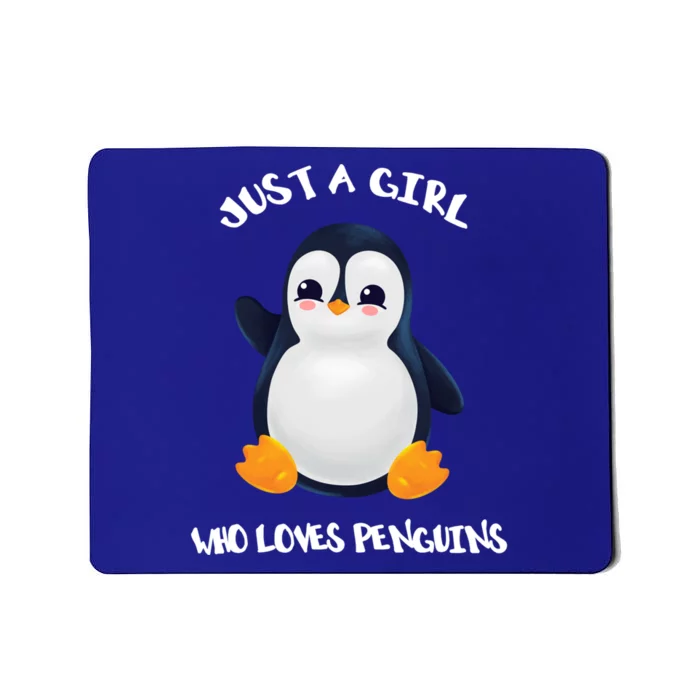 Penguin Just A Who Loves Penguins Gift Mousepad