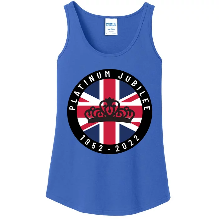 Platinum Jubilee British Monarch 70 Year Celebration Queen Gift Ladies Essential Tank