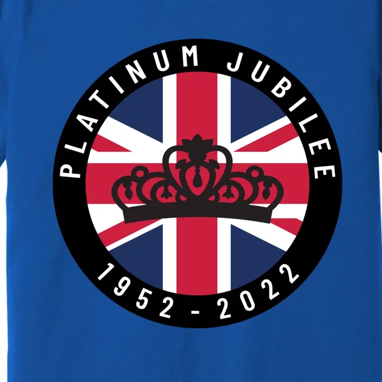 Platinum Jubilee British Monarch 70 Year Celebration Queen Gift Premium T-Shirt