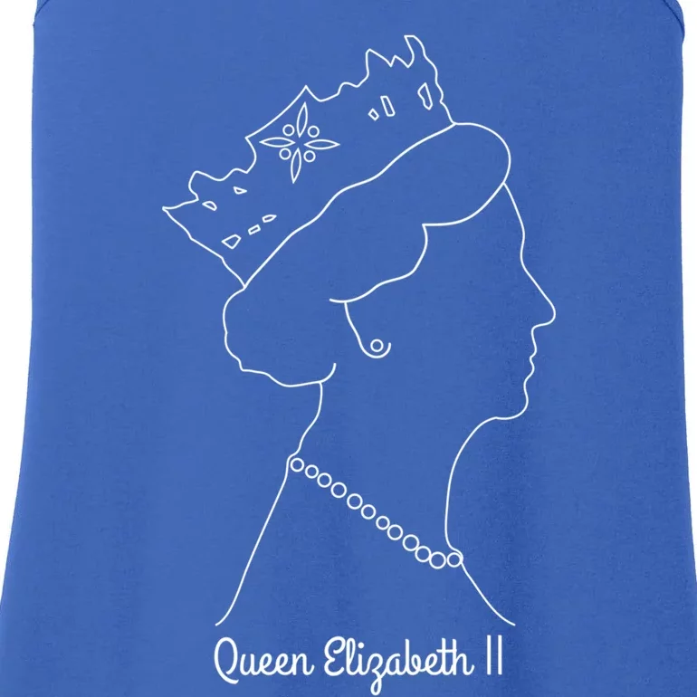 Platinum Jubilee British Monarch Queen Her Royal Highness Uk Gift Ladies Essential Tank