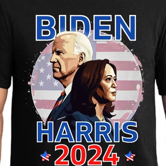 Patriotic Joe Biden Kamala Harris Democrat Campaign 2024 Pajama Set