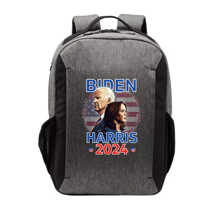 Patriotic Joe Biden Kamala Harris Democrat Campaign 2024 Vector Backpack