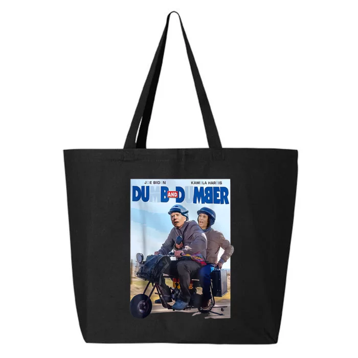 Patriotic Joe Biden Kamala Harris Democrat Campaign 2024 25L Jumbo Tote