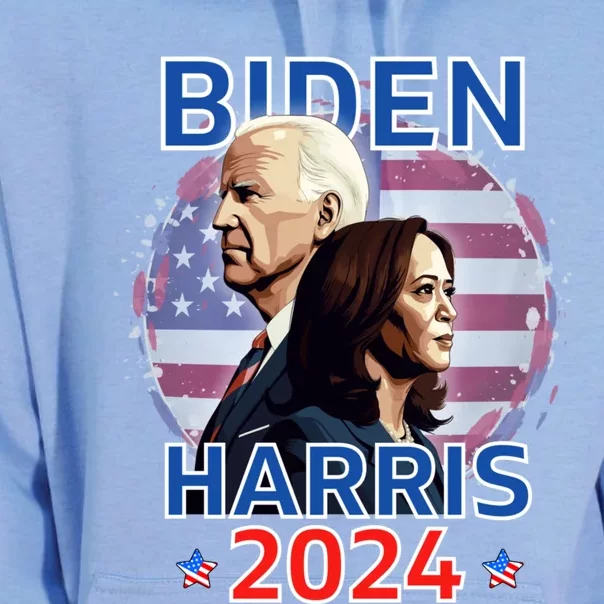 Patriotic Joe Biden Kamala Harris Democrat Campaign 2024 Unisex Surf Hoodie