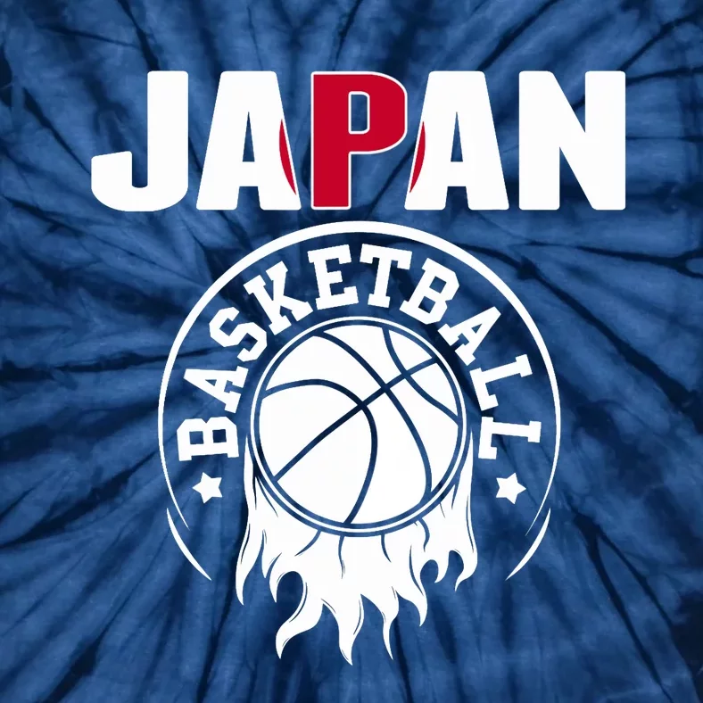 Proud Japan Basketball Fans Jersey Japanese Flag Sports Tie-Dye T-Shirt