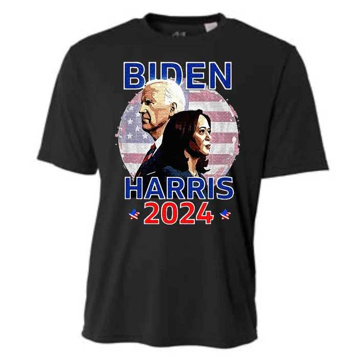 Patriotic Joe Biden Kamala Harris Democrat Campaign 2024 Cooling Performance Crew T-Shirt