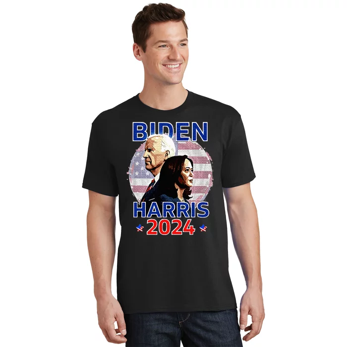 Patriotic Joe Biden Kamala Harris Democrat Campaign 2024 T-Shirt