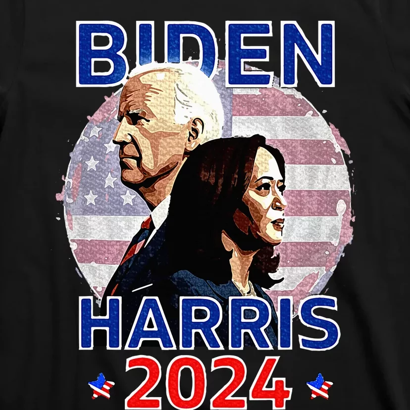 Patriotic Joe Biden Kamala Harris Democrat Campaign 2024 T-Shirt