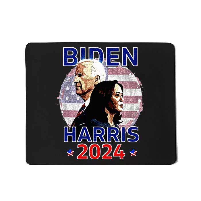 Patriotic Joe Biden Kamala Harris Democrat Campaign 2024 Mousepad