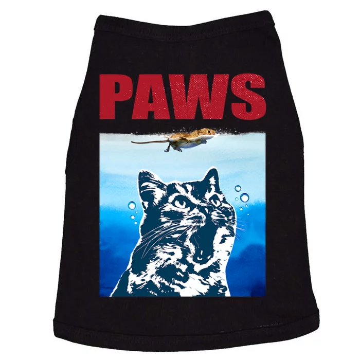 Paws Jaws Cat Fun Funny Kitten Kitty Lover Cat Paws Cat Gift Doggie Tank