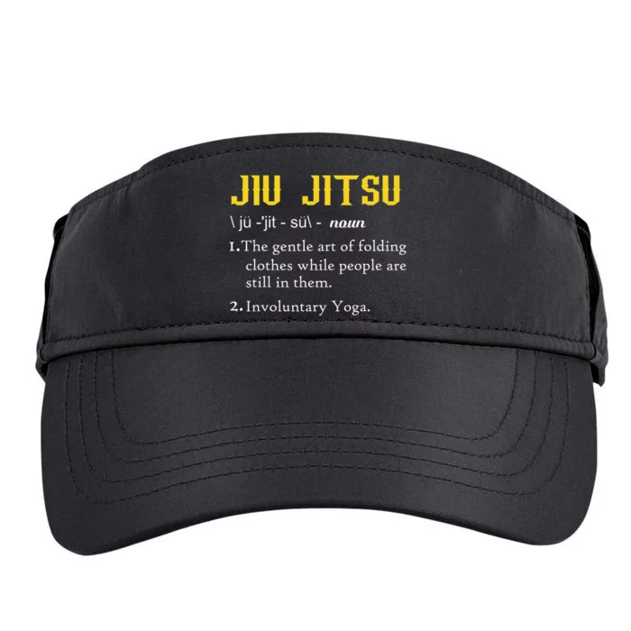 Pew Jitsu Definition Funny BJJ Jiu Jitsu Gun Owner Adult Drive Performance Visor