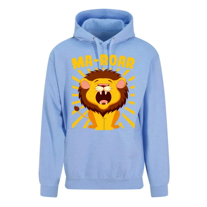 Passover Jewish Days Lion Roaring Hebrew Kindergarten Family Gift Unisex Surf Hoodie