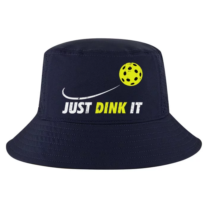 Pickleball Just Dink It Funny Pickle Ball Cool Comfort Performance Bucket Hat