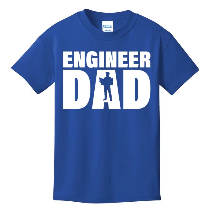 Profession Job Engineer Dad Cool Gift Kids T-Shirt