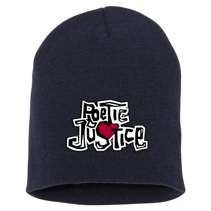 Poetic Justice From Old School HIPHOP Short Acrylic Beanie