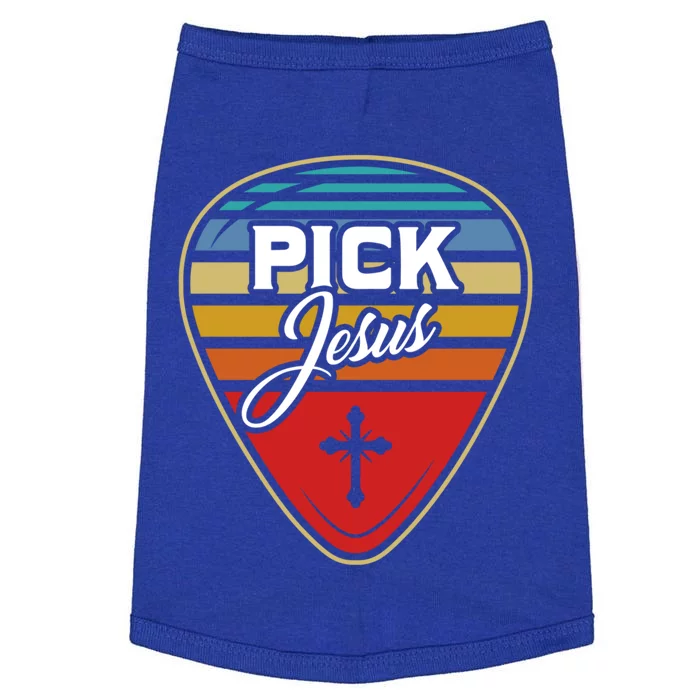 Pick Jesus Gift Doggie Tank