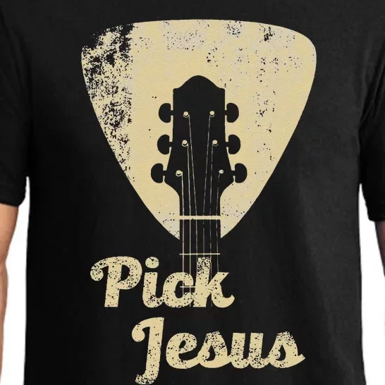 Pick Jesus Music Pastor Pastor Easter Gift Pajama Set