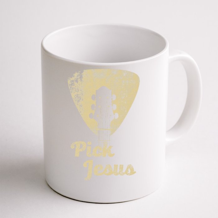 Pick Jesus Music Pastor Pastor Easter Gift Front & Back Coffee Mug