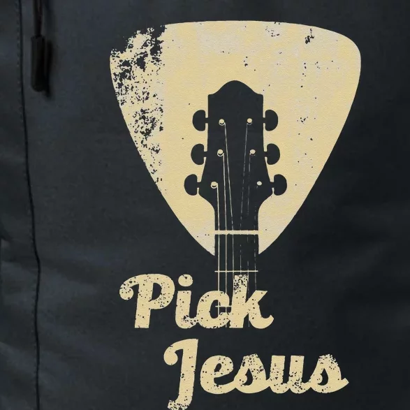 Pick Jesus Music Pastor Pastor Easter Gift Daily Commute Backpack