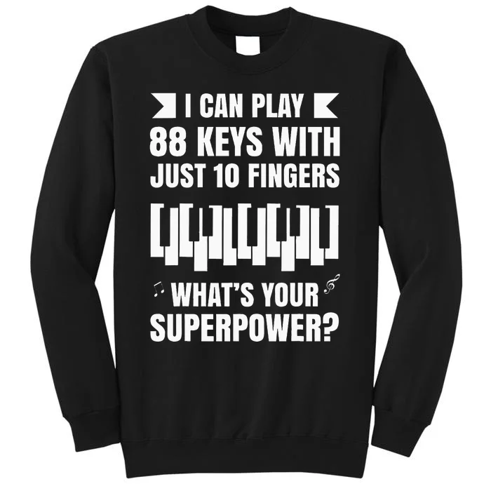 Piano Jazz Music Keyboard Composer Piano Player Sweatshirt