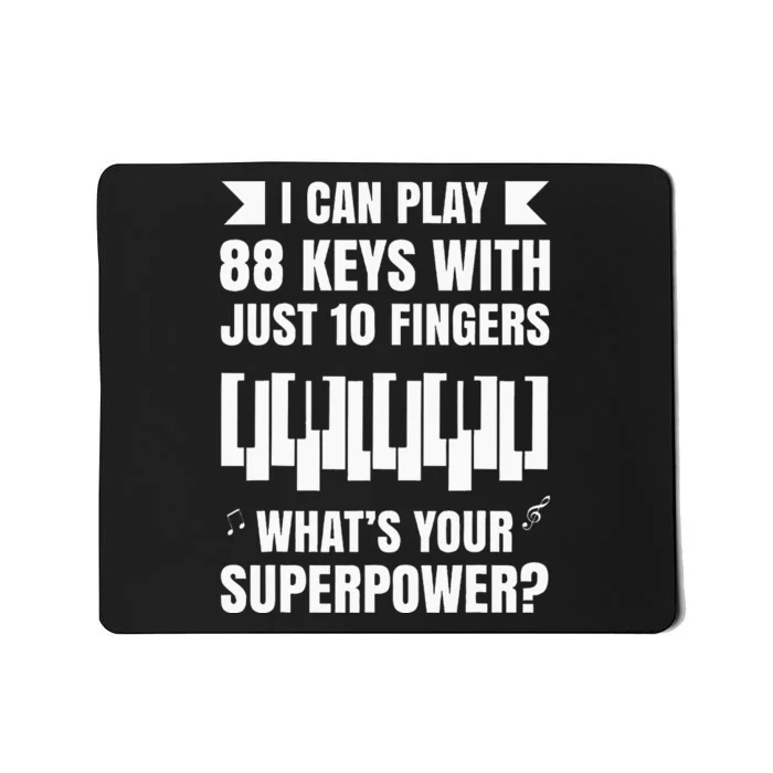 Piano Jazz Music Keyboard Composer Piano Player Mousepad