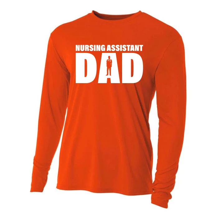 Profession Job Nursing Assistant Dad Gift Cooling Performance Long Sleeve Crew