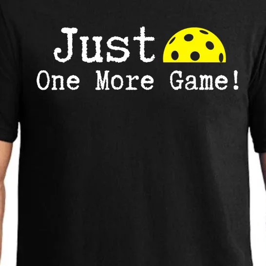 Pickleball Just One More Game Pickleball Lover Gift Pajama Set