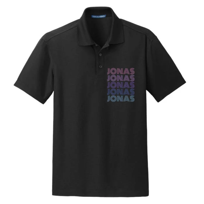 Purple Jonas Dry Zone Grid Performance Polo