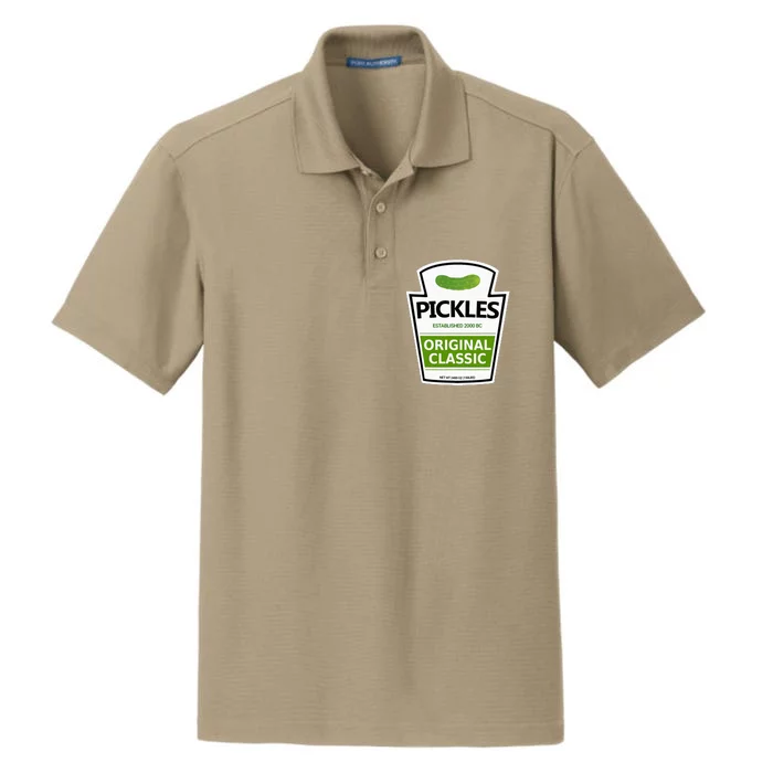 Pickle Jar Dry Zone Grid Performance Polo