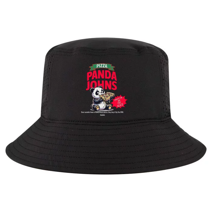 Panda Johns Pizza Lovers Cool Comfort Performance Bucket Hat