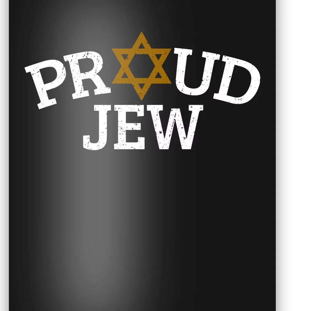 Proud Jew Supporter Love Israel Jewish Star Holy Land Gifts Poster