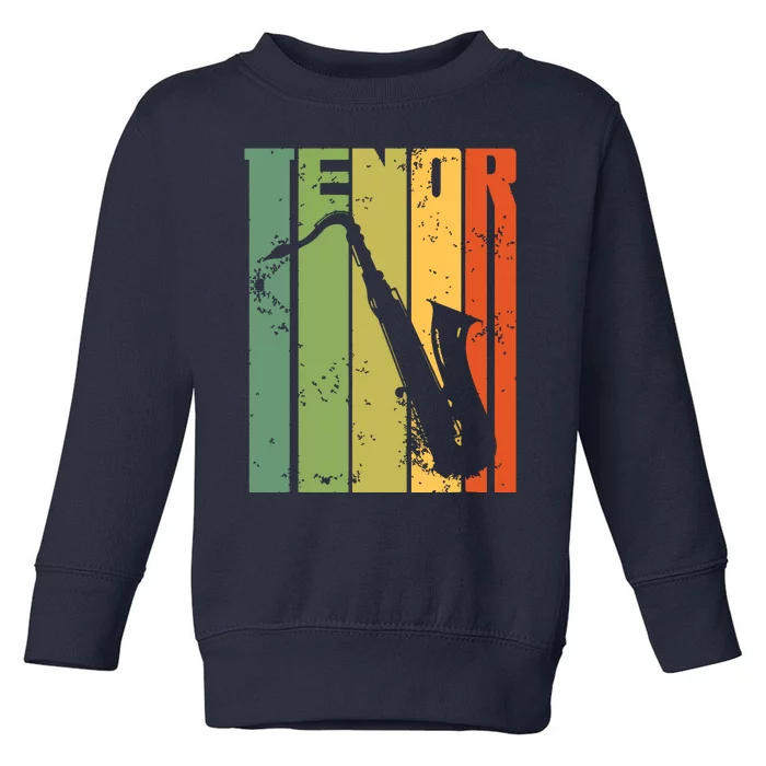 Perfect Jazz Tenor Saxophone Cool Brass Sax Musician Toddler Sweatshirt