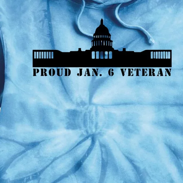 Proud Jan.6 Veteran Tie Dye Hoodie