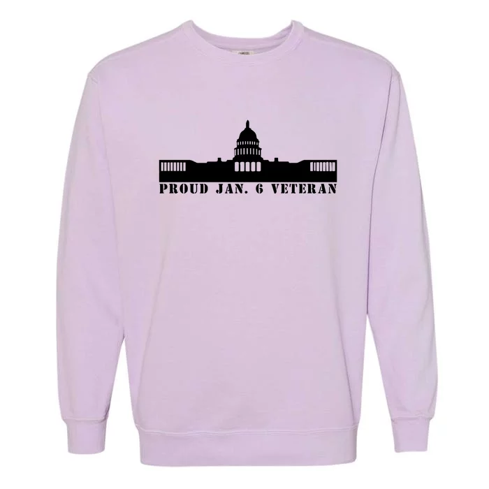 Proud Jan.6 Veteran Garment-Dyed Sweatshirt