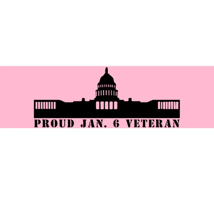 Proud Jan.6 Veteran Bumper Sticker