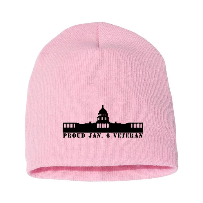 Proud Jan.6 Veteran Short Acrylic Beanie