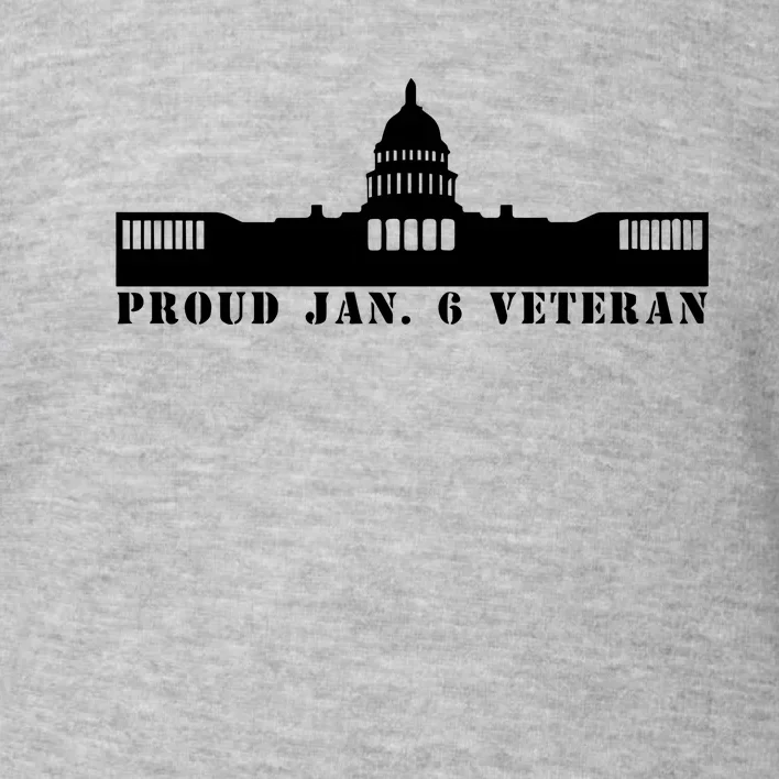 Proud Jan.6 Veteran Toddler Sweatshirt